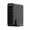 Gembird TA-UC-2A4C-PD240-01-BK 6-Θυρών Φορτιστής USB 240W GaN Μαύρο