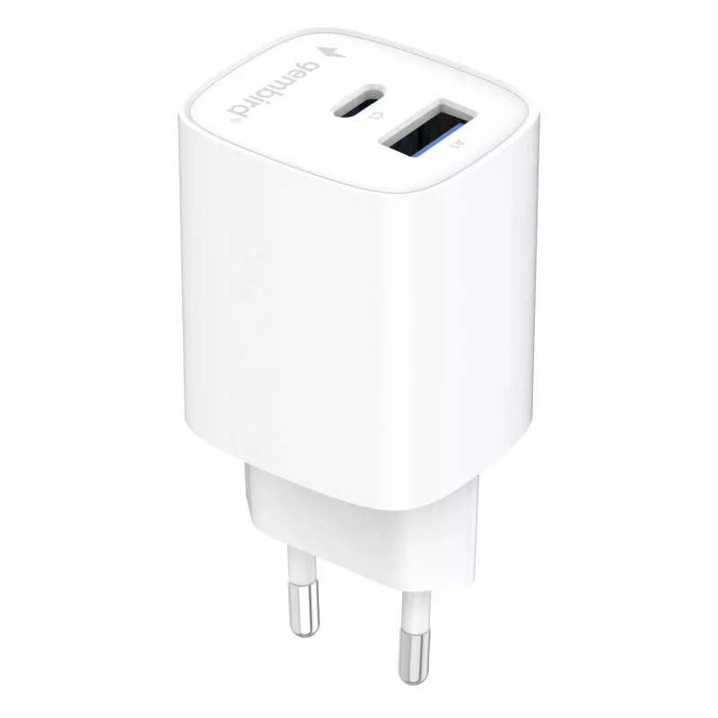 Gembird TA-UC-1A1C-PD45-01-W 45W USB-C PD Τροφοδοτικό Λευκό