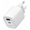 Gembird TA-UC-1A1C-PD45-01-W 45W USB-C PD Τροφοδοτικό Λευκό