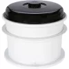 WECK Juicer Σετ Kombi Ηλεκτρικό Αυτόματο Συσκευή Κονσερβοποίησης με Αποχυμωτή Ατμού, 29L, 1800W, Ανοξείδωτο