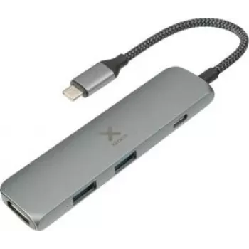 Xtorm XWH03 USB-C Hub - USB 3.2 Gen 1, 4K HDMI, 60W PD, Αλουμίνιο, Μαύρο