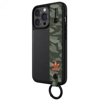 Adidas OR Hand Strap Θήκη για iPhone 13 Pro/13 6,1 ίντσες Μαύρο-Πράσινο