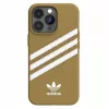 Adidas OR Moulded PU iPhone 13 Pro Case μπεζ-χρυσό 47806