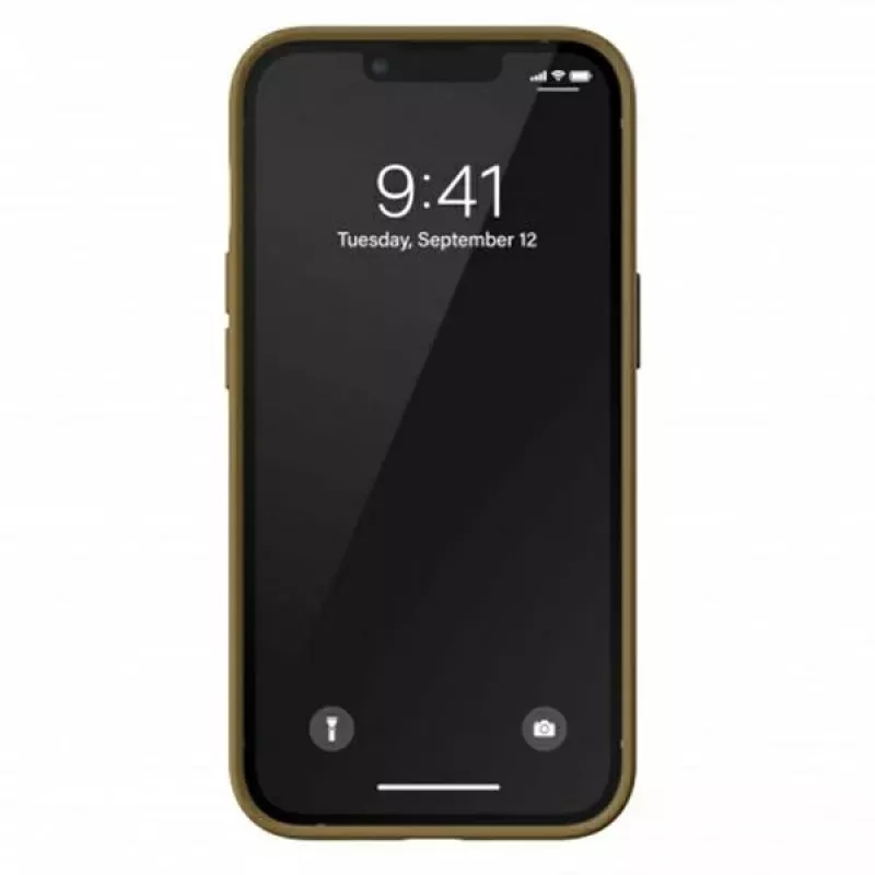 Adidas OR Moulded PU iPhone 13 Pro Case μπεζ-χρυσό 47806