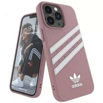 Adidas Originals Moulded Case PU για iPhone 13 Pro / 13 6,1 ίντσες Ροζ