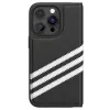 Adidas Originals OR Booklet Case PU για iPhone 14 Pro μαύρο/λευκό