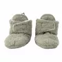 Lodger Polar Fleece βρεφικές παντόφλες παπουτσάκια με αντιολισθητική σόλα, Sage Green (Elm), 6-12 μηνών
