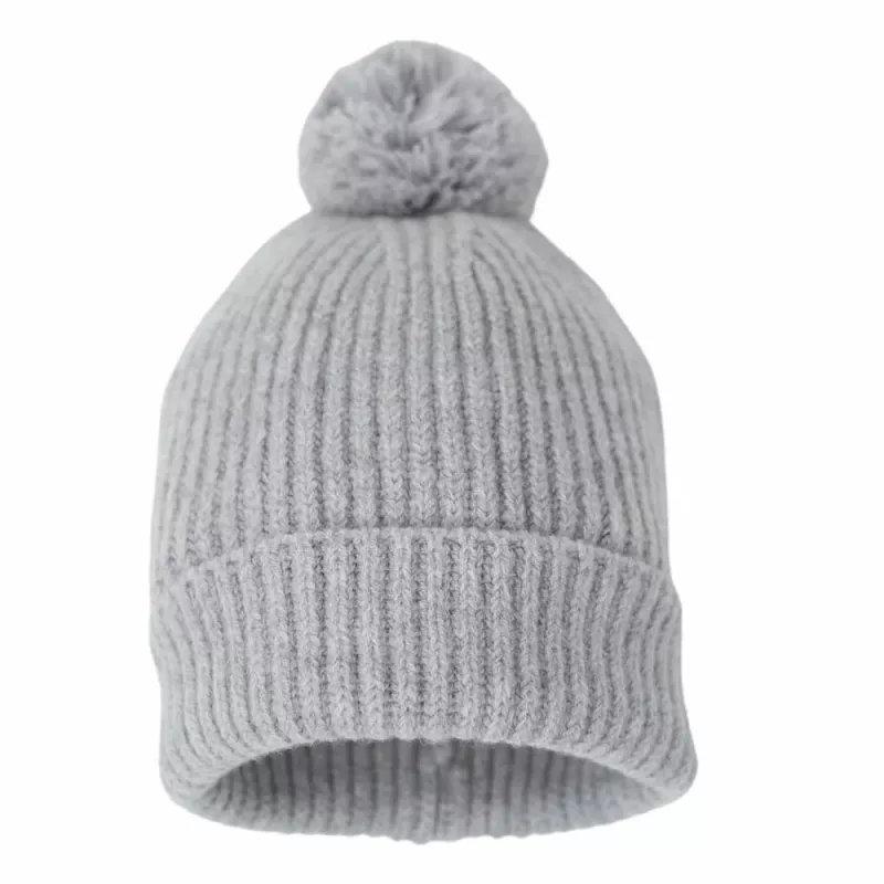 Lodger 100% Merino Wool βρεφικό καπέλο Drizzle Grey 3-6 μηνών