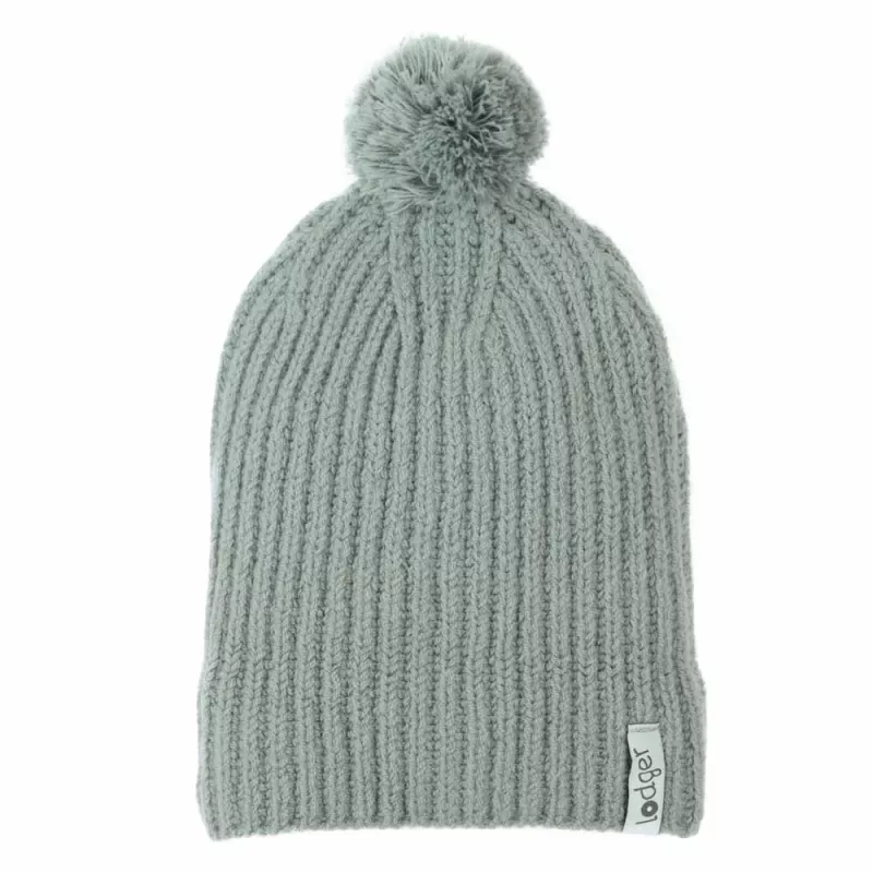 Lodger 100% Merino Wool σκούφος Mint Silk 6-12 μηνών