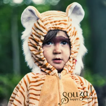 Souza! Timmy the Tiger Kigurumi Κουστούμι ολόσωμη φόρμα για παιδιά 5-7 ετών