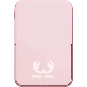 FRESH'N'REBEL Ασύρματος επαγωγικός φορτιστής 5000 mAh Παστέλ Ροζ
