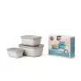 Mepal Cirqula Multi Bowl Set 3 τεμ., Nordic White