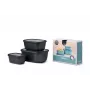 Mepal Cirqula Multi Bowl Set 3 τεμ., Nordic Black