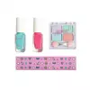 Souza! παιδικό σετ μακιγιάζ και nail styling 4 τεμ. unicorn