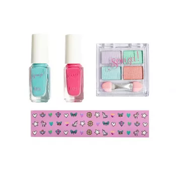 Souza! παιδικό σετ μακιγιάζ και nail styling 4 τεμ. unicorn
