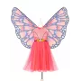 Souza! Papillon Butterfly φόρεμα στολής και φτερά 8-10 ετών