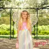 Souza! νεράιδα πεταλούδα φόρεμα στολής με φτερά Flora 3-4 ετών