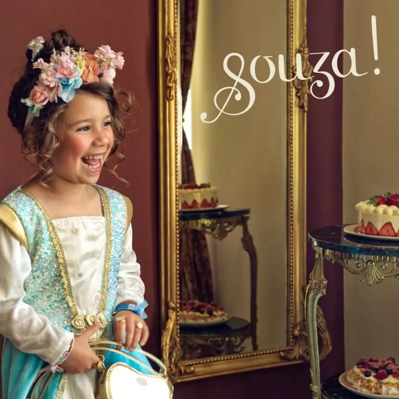Souza! στολή πριγκίπισσας Josephina 5-7 ετών