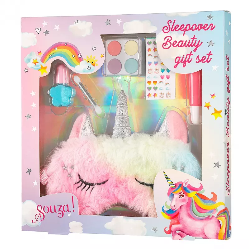Souza! Unicorn παιδικό σετ μακιγιάζ με μάσκα ύπνου 107501