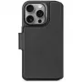 Decoded Δερμάτινο πορτοφόλι αποσπώμενο για iPhone 16 Pro - Μαύρο