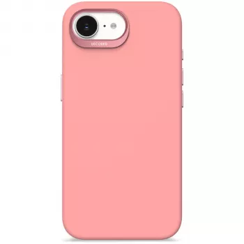 Decoded AntiMicrobial Silicone Θήκη πλάτης για iPhone 16e / 17e με MagSafe - Bubble Gum