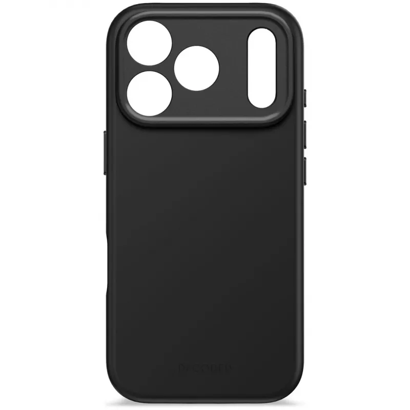Decoded AntiMicrobial Silicone Θήκη Πλάτης για iPhone 17 Pro με MagSafe (Phantom Black)