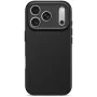 Decoded AntiMicrobial Silicone Θήκη Πλάτης για iPhone 17 Pro με MagSafe (Phantom Black)