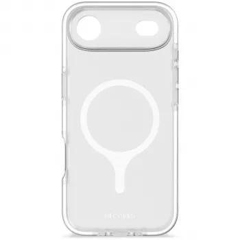 Decoded DropTec Διάφανη Θήκη Πλάτης για iPhone 17 Air, Λευκό Πλαίσιο