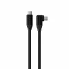 Satechi Καλώδιο USB-C Right Angle 1m με 240W Power Delivery και 20Gbps μεταφορά δεδομένων - Μαύρο