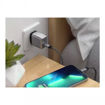 Satechi 20W USB-C PD Φορτιστής τοίχου, Black/Grey