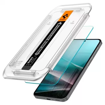 Spigen Glas.tR EZ Fit 2-Pack Προστατευτικό Οθόνης από Σκληρυμένο Γυαλί για Samsung Galaxy A36 5G Διαφανές