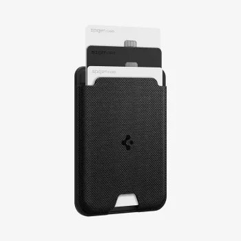 SPIGEN Urban Fit Wallet MagSafe Μαγνητική Θήκη Καρτών για Galaxy S Μαύρο