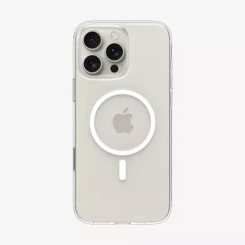 Spigen Thin Fit T Mag MagSafe Θήκη για iPhone 16 Pro, Διαφανές/Λευκό