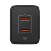 SPIGEN ESSENTIAL EE472EU Φορτιστής δικτύου 2 θυρών 47W Μαύρο