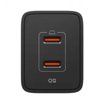 SPIGEN ESSENTIAL EE472EU Φορτιστής δικτύου 2 θυρών 47W Μαύρο