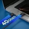 SPIGEN EB24012CC Essential Καλώδιο USB-C σε USB-C 240W 120cm Μαύρο