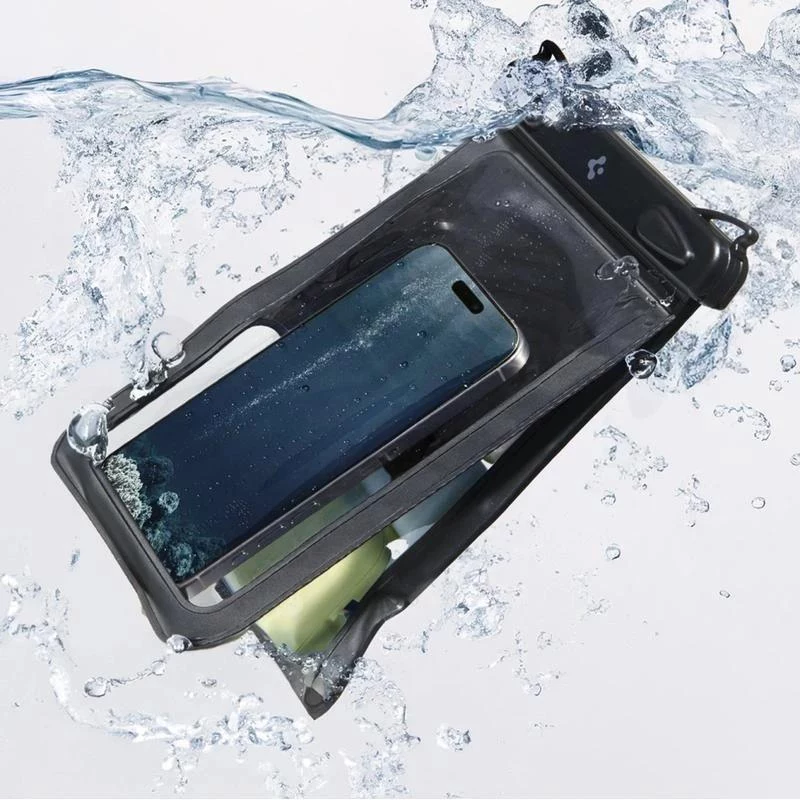 SPIGEN A603 Universal Αδιάβροχη Θήκη Μαύρο