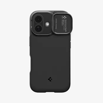 SPIGEN Optik Armor Mag MagSafe θήκη για iPhone 17, μαύρη