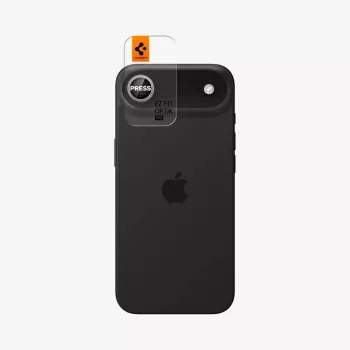 Spigen Optik Pro Glas.tR EZ Fit προστασία κάμερας συσκευασία 2 τεμ. για iPhone Air, ασημί, AGL10132