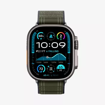 SPIGEN WBF0 λουράκι για Apple Watch 8/9/10/11/SE/Ultra (44/45/46/49 mm), πράσινο