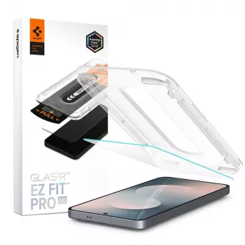 Spigen Glas.tR EZ Fit Pro HD μεμβράνη tempered glass οθόνης για Samsung Galaxy S25 FE - διάφανη (συσκευασία 2 τεμ.)