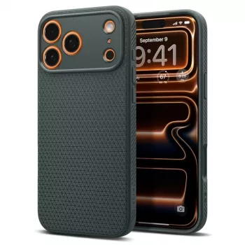 Spigen Liquid Air iPhone 17 Pro Max Θήκη Abyss Green