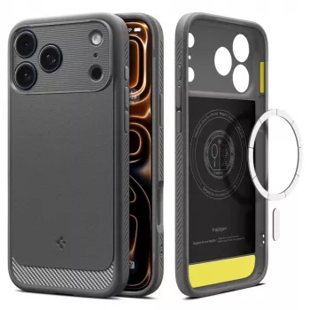 Spigen Rugged Armor Mag MagSafe iPhone 17 Pro Θήκη Grey