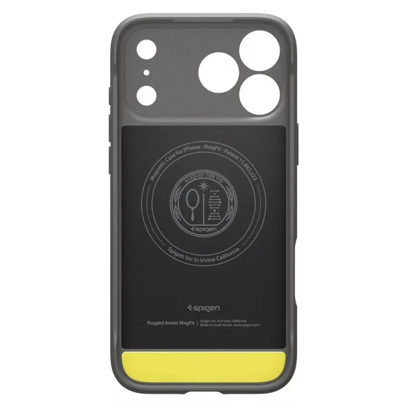 Spigen Rugged Armor Mag MagSafe iPhone 17 Pro Θήκη Grey