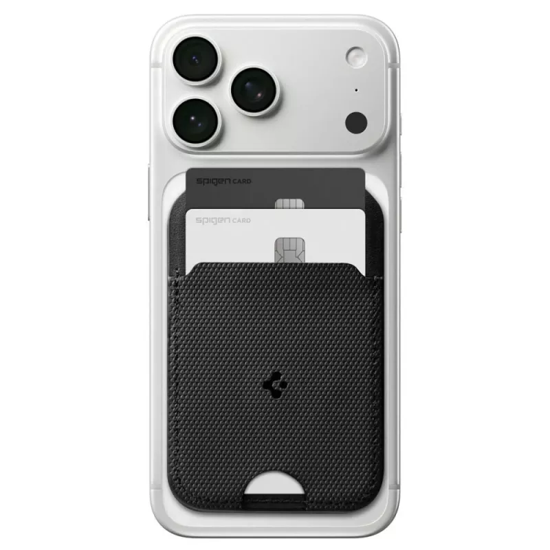 SPIGEN S314-2 Slim Fold Tripod MagSafe Universal μαγνητική θήκη καρτών μαύρο