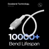 SPIGEN EB10015CC Essential καλώδιο USB-C σε USB-C 100W 150cm λευκό