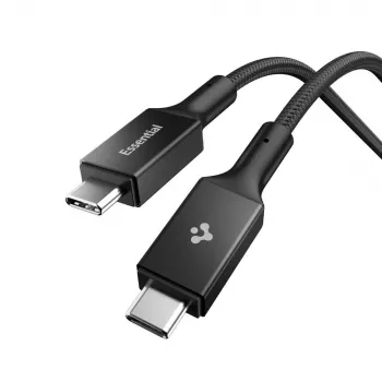 SPIGEN EB24015CC Essential καλώδιο USB-C σε USB-C 240W 150cm μαύρο