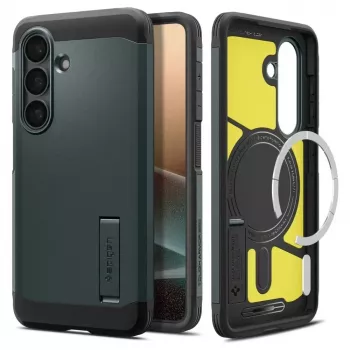 Spigen Tough Armor Mag MagSafe Θήκη για Samsung Galaxy S26+ - Πράσινο