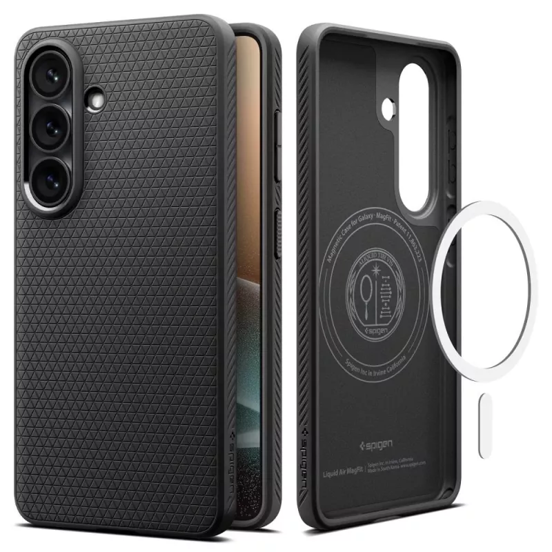 Spigen Liquid Air Mag MagSafe Galaxy S26 Matte Black