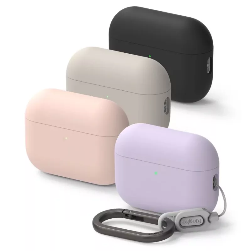 Ringke θήκη σιλικόνης για Apple AirPods Pro 3, μαύρη